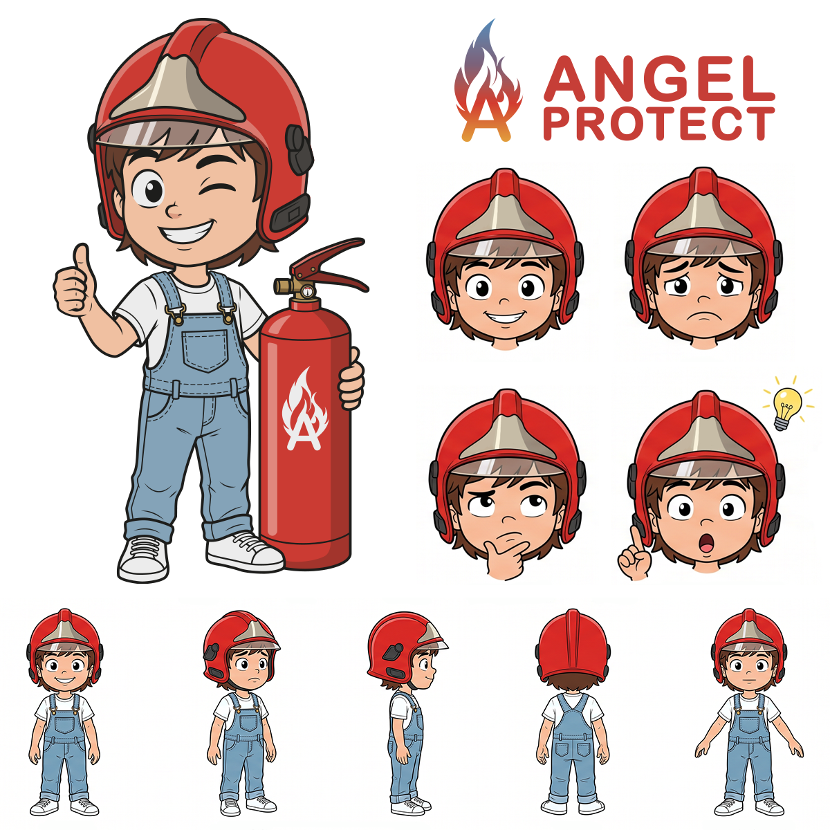 Angel Protect modelsheet