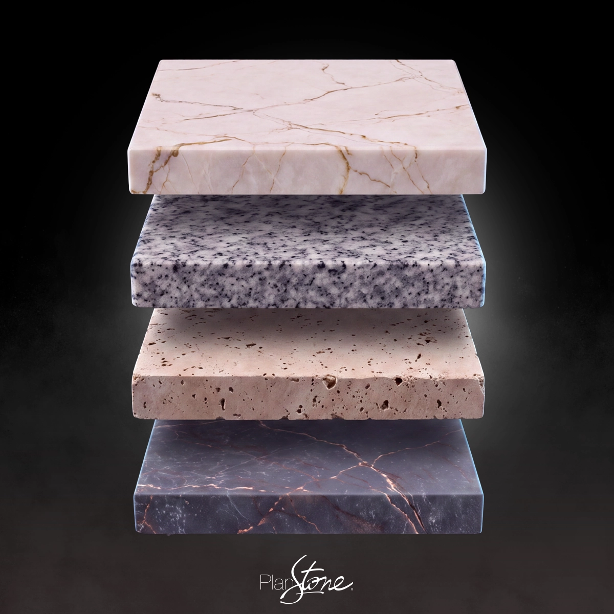 echantillons pierres planstone